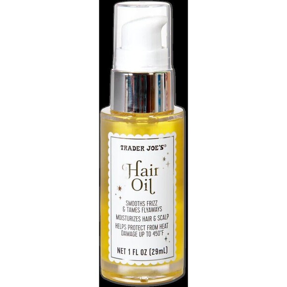 Trader Joe's Hair Oil 1 oz each Set of 2 Smooths. Protects. Moisturizes. - Picture 3 of 8